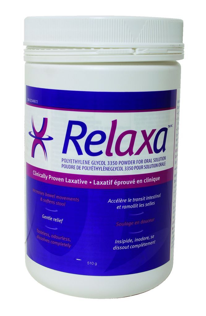 RELAXA PEG3350 GENTLE LAXATIVE POWDER