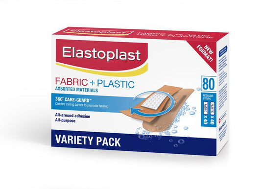 FABRIC AND PLASTIC COMBOPACK BANDAGES