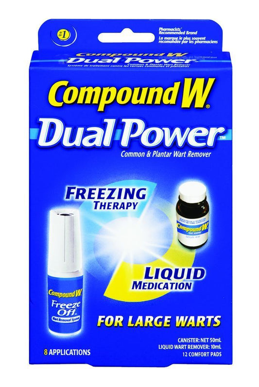 COMPOUND W DUAL POWER Liquid and Freeze