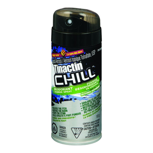 TINACTIN CHILL ATHLETE'S FOOT DEODORANT POWDER SPRAY