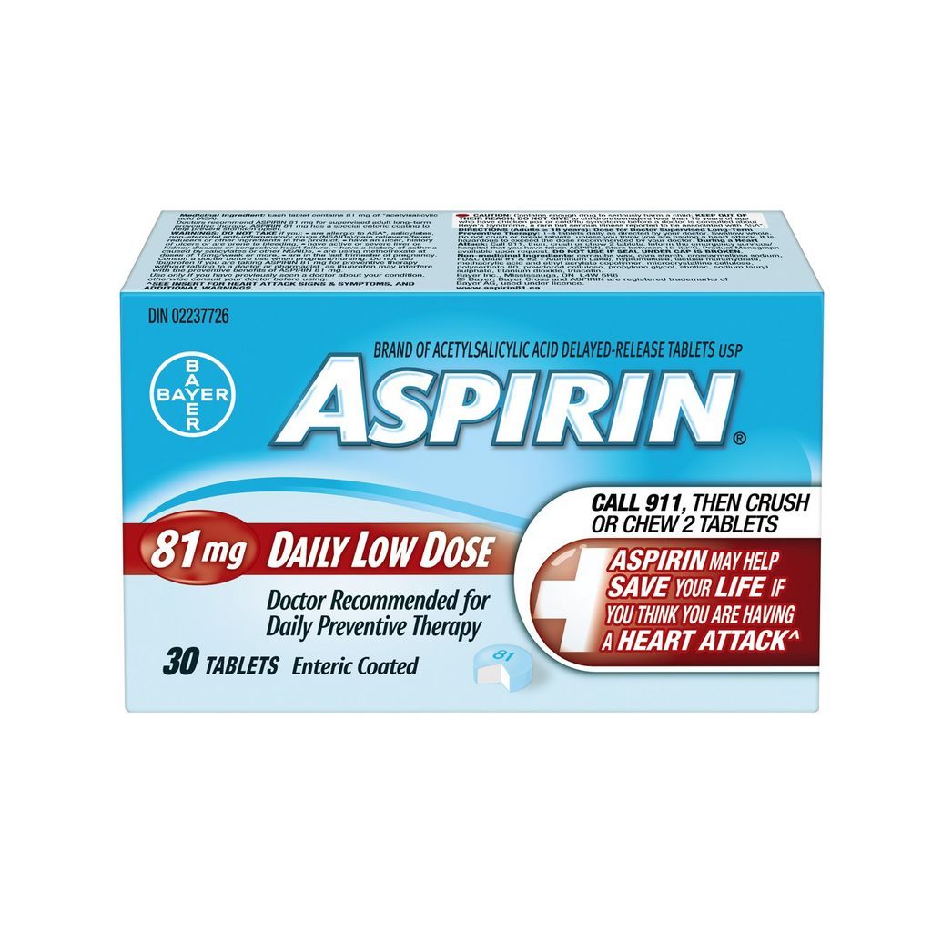 COATED DAILY LOW DOSE ASA 81MG