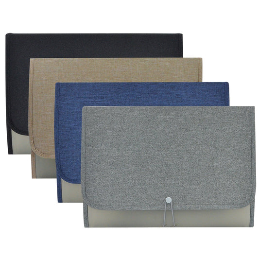 FABRIC ACCENTS EXPANDING FILE WITH 13 POCKETS