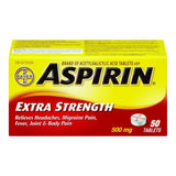 EXTRA STRENGTH ASA 500MG