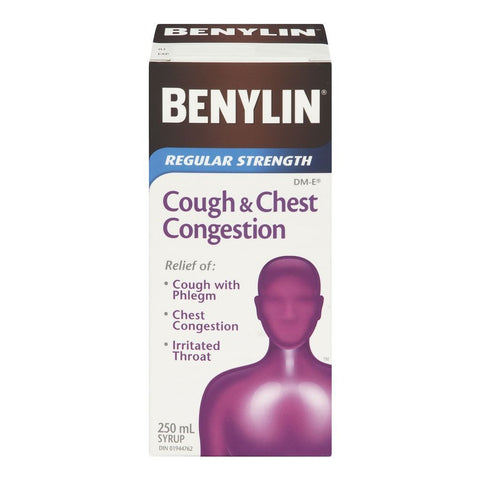 BENYLIN DM-E COUGH & CHEST CONGESTION SYRUP