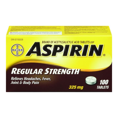 REGULAR STRENGTH ASA (325MG)