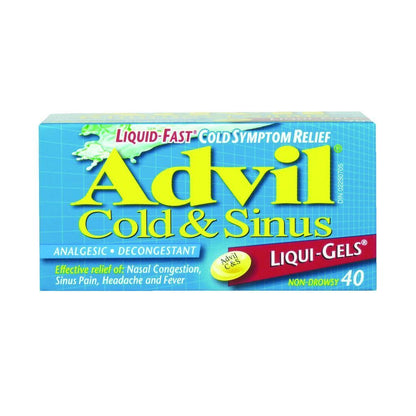 ADVIL COLD AND SINUS LIQUI-GELS