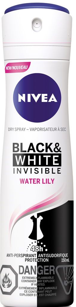 BLACK & WHITE INVISIBLE ANTIPERSPIRANT DRY SPRAY