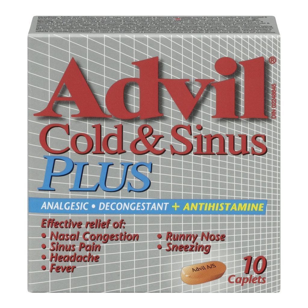 ADVIL COLD & SINUS PLUS