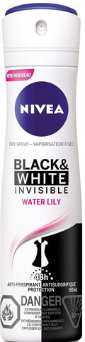 BLACK & WHITE INVISIBLE ANTIPERSPIRANT DRY SPRAY