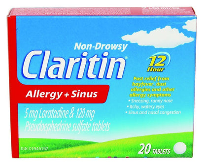 CLARITIN ALLERGY PLUS SINUS