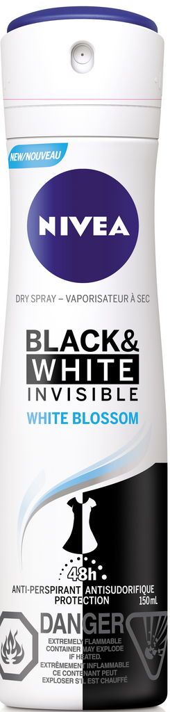 BLACK & WHITE INVISIBLE ANTIPERSPIRANT DRY SPRAY