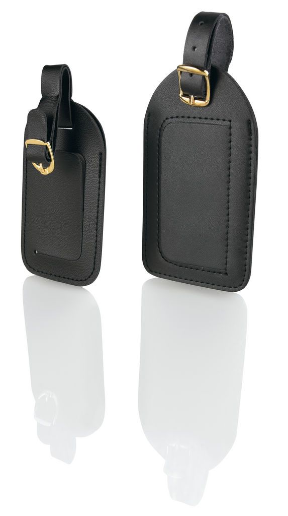 TRAVEL SMART LEATHER LUGGAGE TAG