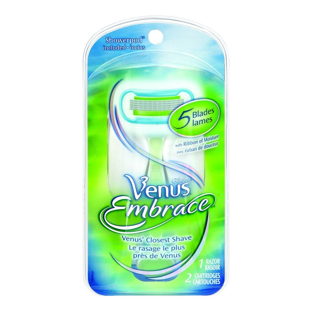 VENUS EMBRACE RAZOR + 2 CARTRIDGES