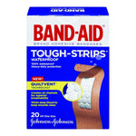 BAND-AID TOUGH STRIPS WATERPROOF BANDAGES