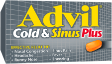 ADVIL COLD & SINUS PLUS
