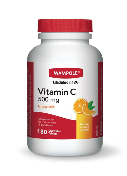 CHEWABLE VITAMIN C (500MG) ORANGE FLAVOUR