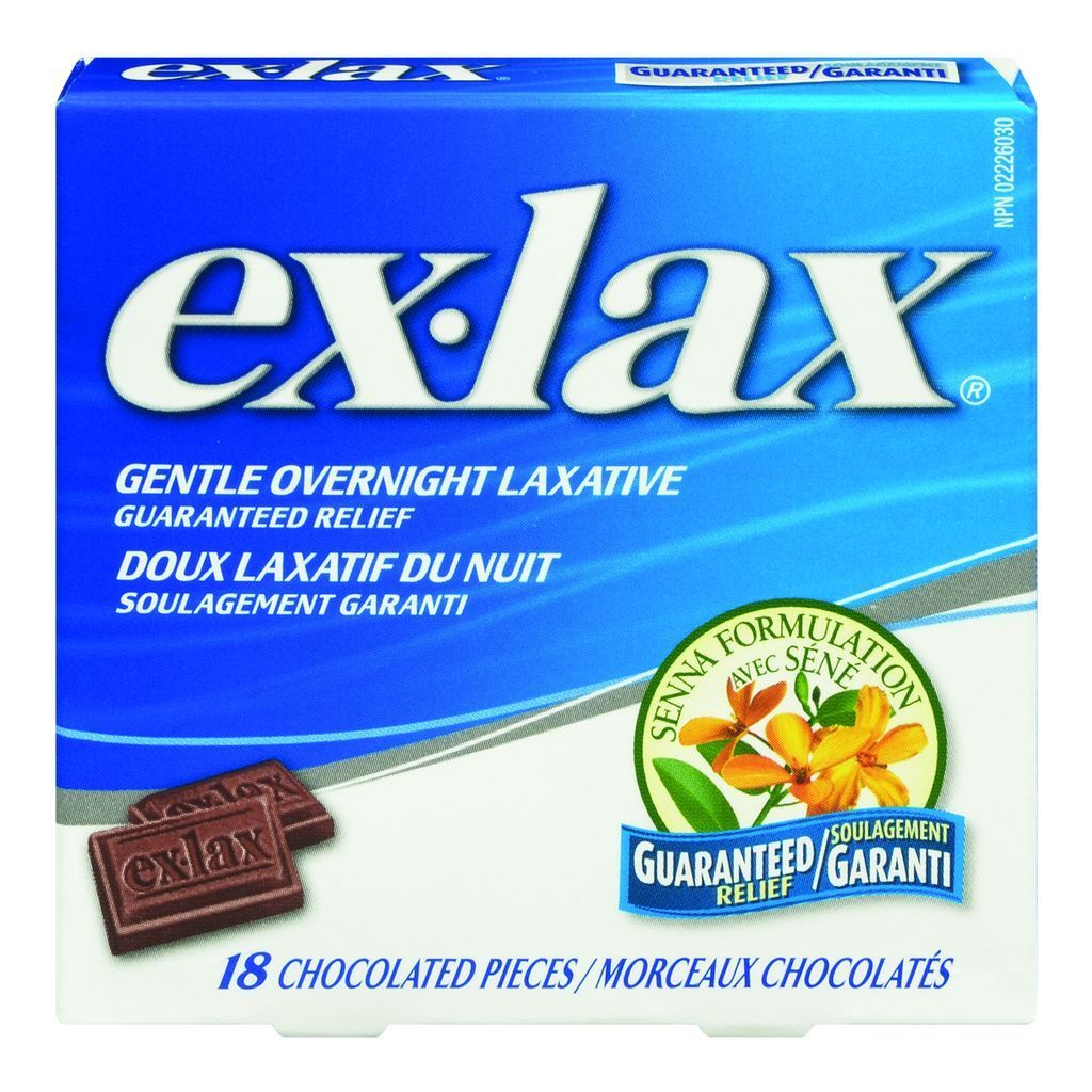 EX-LAX CHOCOLATE PIECES