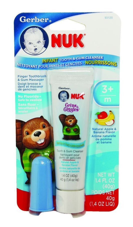 BABY TOOTH AND GUM CLEANSER -Apple Banana Flavour