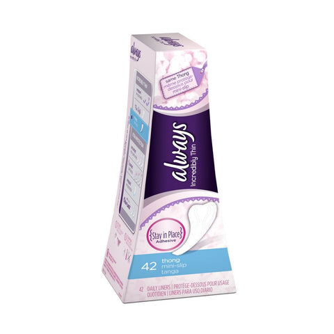 DAILY BREATHABLE THONG PANTILINERS