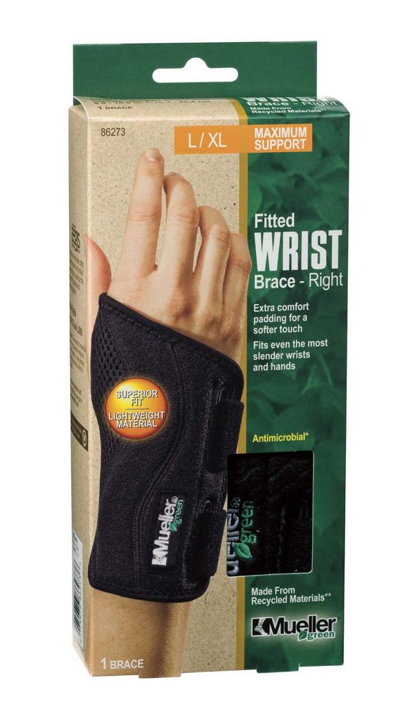 GREEN - FITTED WRIST BRACE
