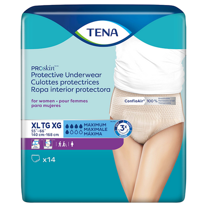 PROSKIN PROTECTIVE UNDERWEAR FOR WOMEN