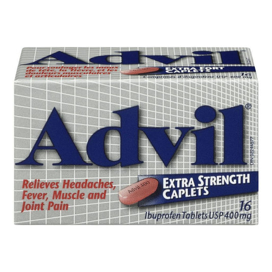 ADVIL EXTRA STRENGTH (400MG) COATED CAPLETS