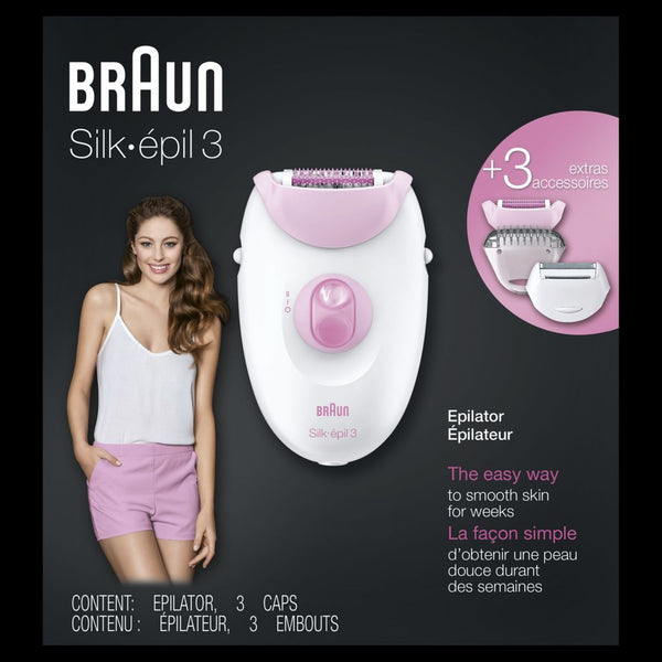 Epilator Braun Silk-épil 3  Electronics \ Household appliances