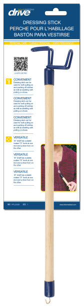 PADDED DRESSING STICK WITH SHOEHORN