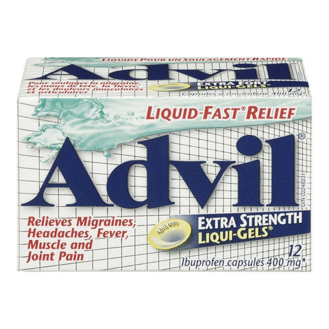 ADVIL EXTRA STRENGTH (400MG) LIQUI-GELS