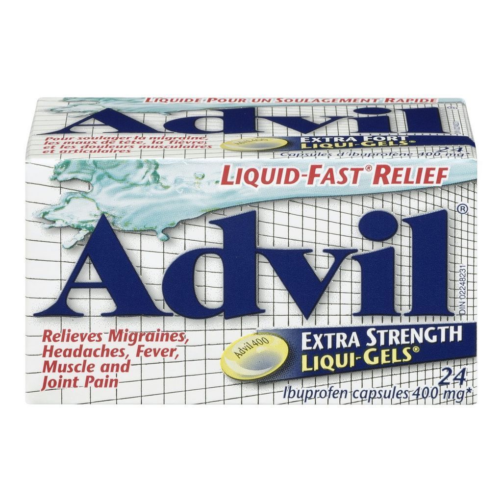 ADVIL EXTRA STRENGTH (400MG) LIQUI-GELS