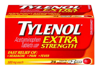 TYLENOL EXTRA STRENGTH EZ-TABS (500MG)