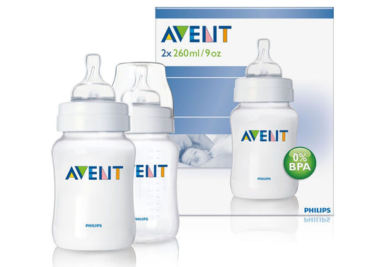 BABY BOTTLE 9OZ - TWIN PACK