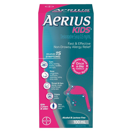 AERIUS KIDS SYRUP