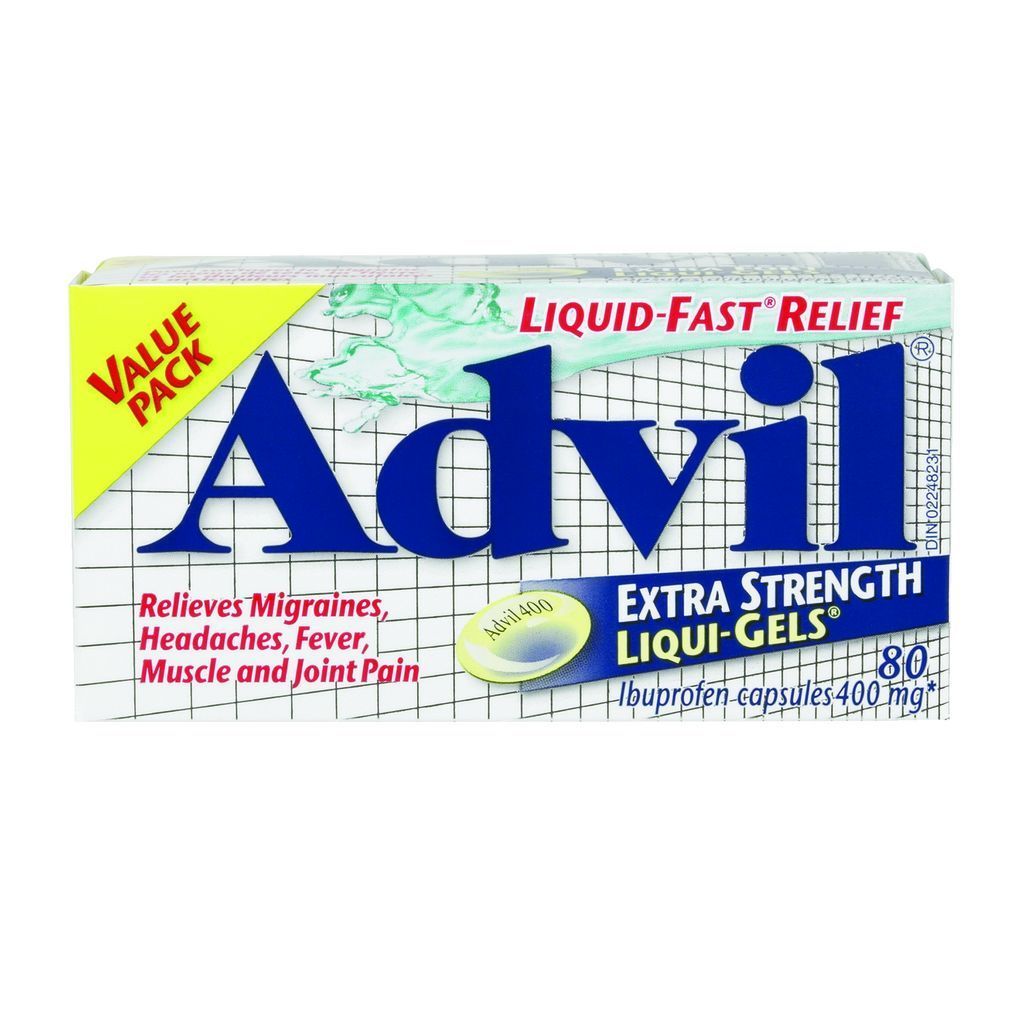 ADVIL EXTRA STRENGTH (400MG) LIQUI-GELS
