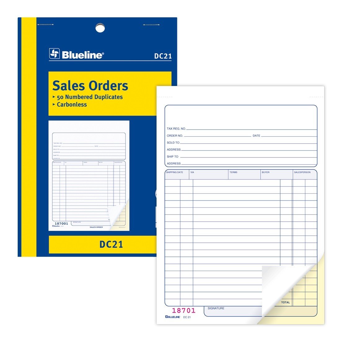 SALES BOOK IN DUPLICATE