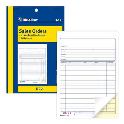SALES BOOK IN DUPLICATE