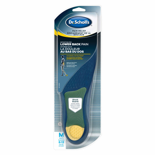 SCHOLLS BACK PAIN RELIEF ORTHOTICS