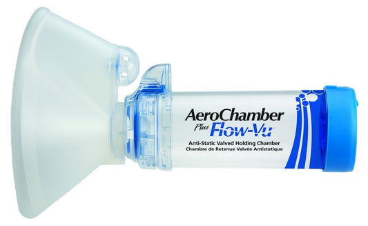 AEROCHAMBER PLUS FLO VU WITH MASK