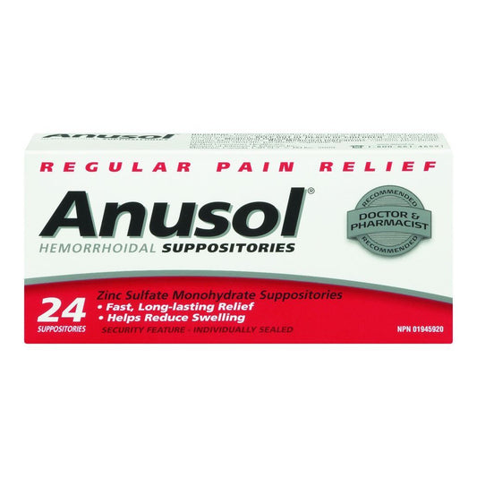 ANUSOL SUPPOSITORIES