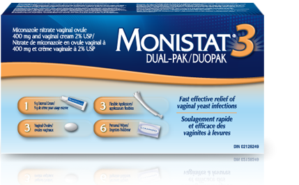 MONISTAT 3 DAY TREATMENT