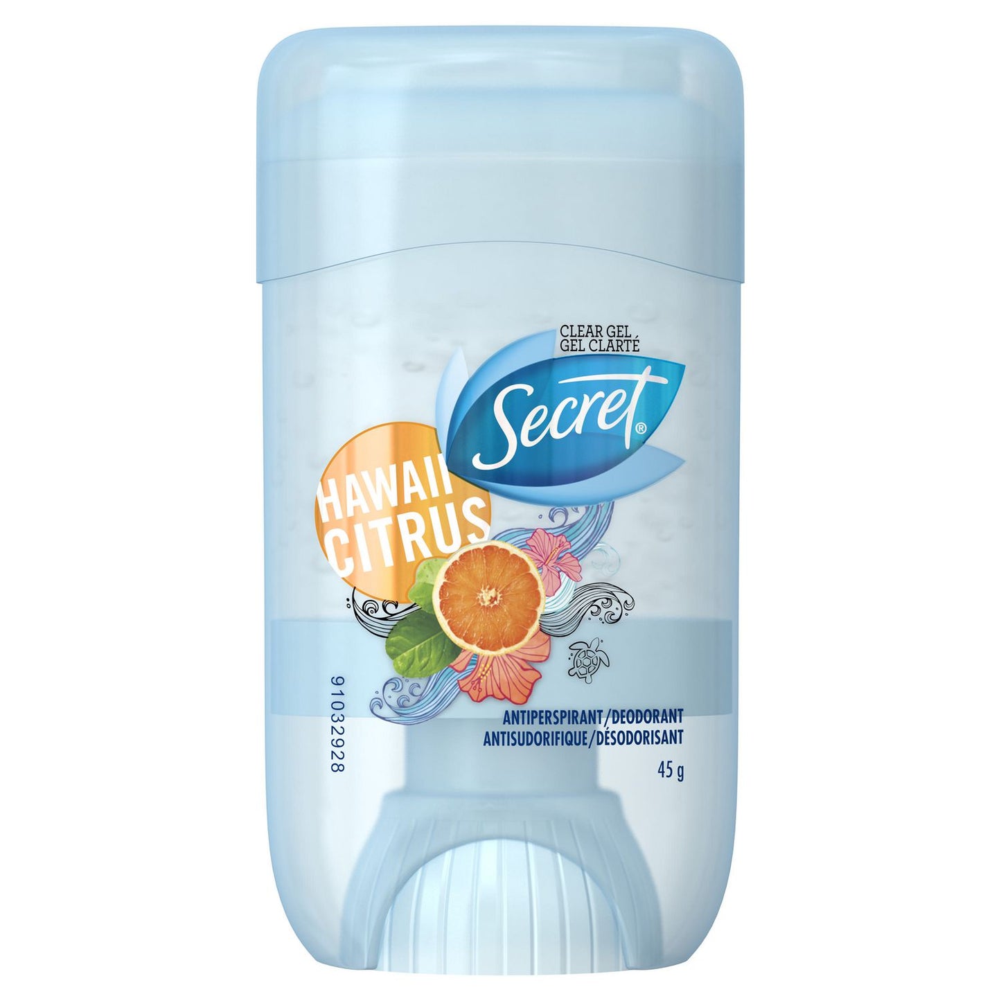 CLEAR GEL ANTIPERSPIRANT AND DEODORANT