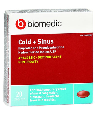 COLD & SINUS TABLETS (WITH IBUPROFEN)