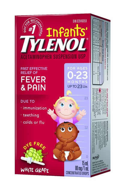 TYLENOL INFANT DROPS (80MG/ML)