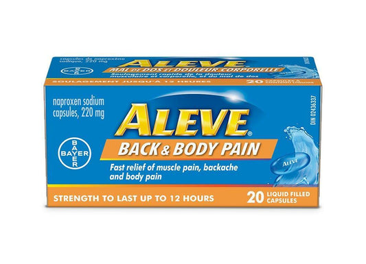 ALEVE FOR BACK & BODY PAIN (200MG)