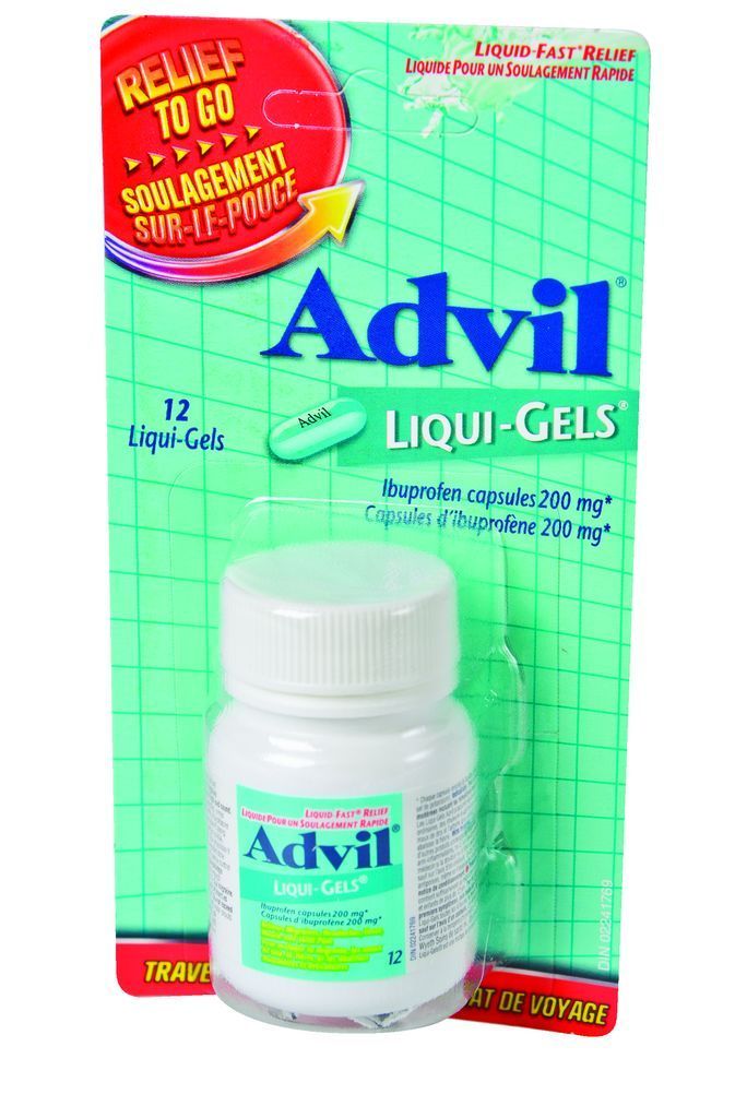 ADVIL LIQUI-GELS REGULAR STRENGTH (200MG)