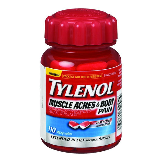 TYLENOL MUSCLE ACHES & BODY PAIN (650MG)
