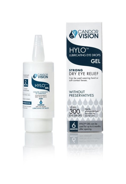 HYLO LUBRICATING EYE DROPS - PRESERVATIVE FREE