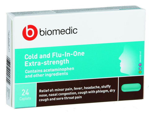 COLD AND FLU IN ONE (WITH ACETAMINOPHEN)