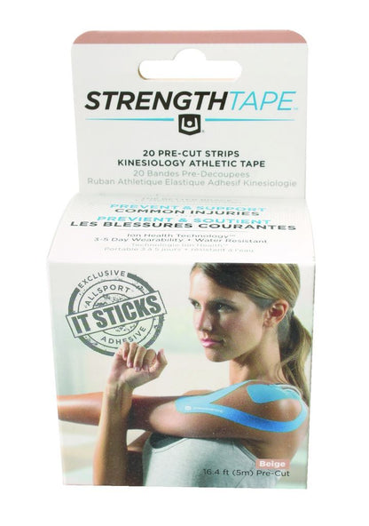 KINESIOLOGY TAPE PRE-CUT STRIPS