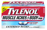 TYLENOL MUSCLE ACHES & BODY PAIN (650MG)